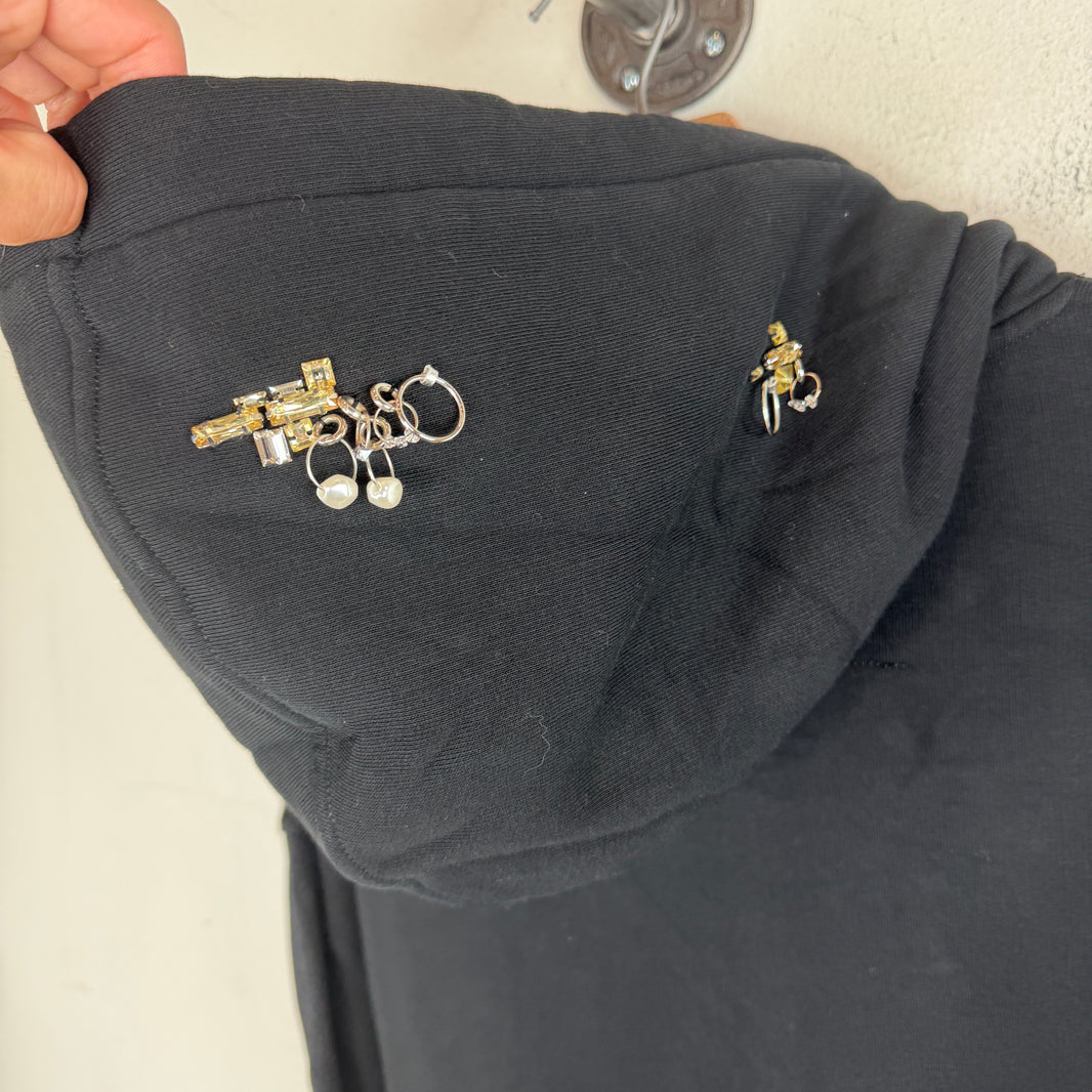 Givenchy Crystal Embellished Hoodie