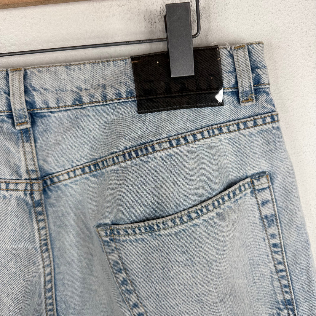 Our Legacy Light Wash Capri Jeans