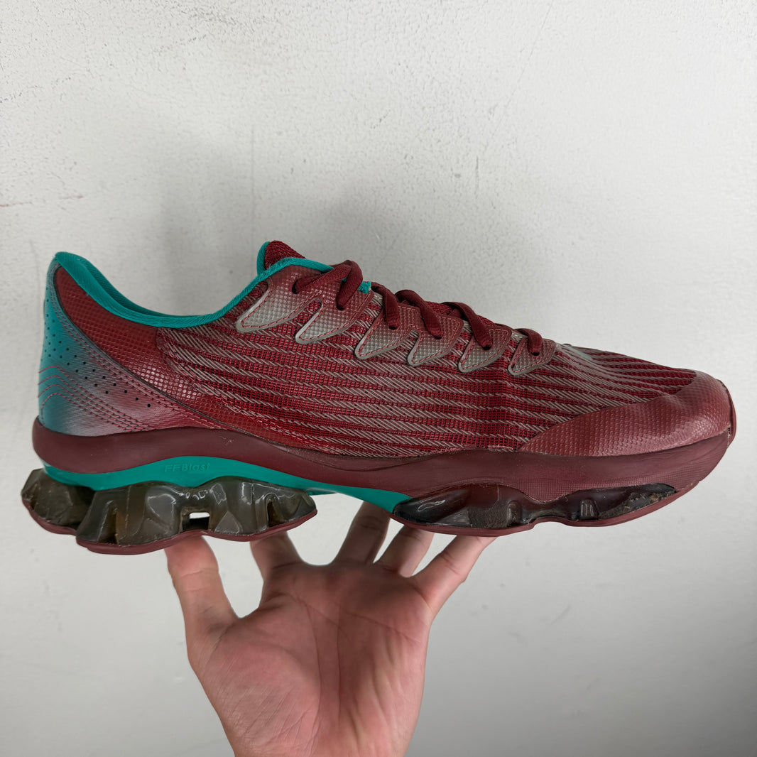Kiko Kostadinov Asics Gel Quantum Levitrack Fired Brick Sneakers