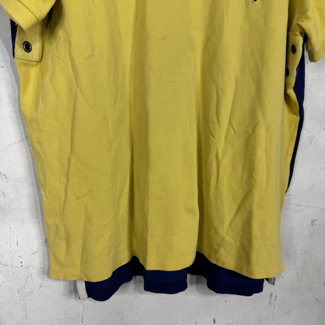 Ralph Lauren Yellow Two Toned Mercer Big Pony Polo