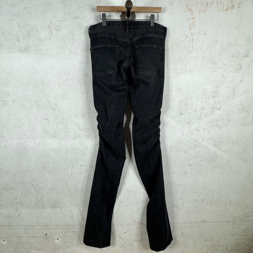 VLONE Black Stack Runway Jeans