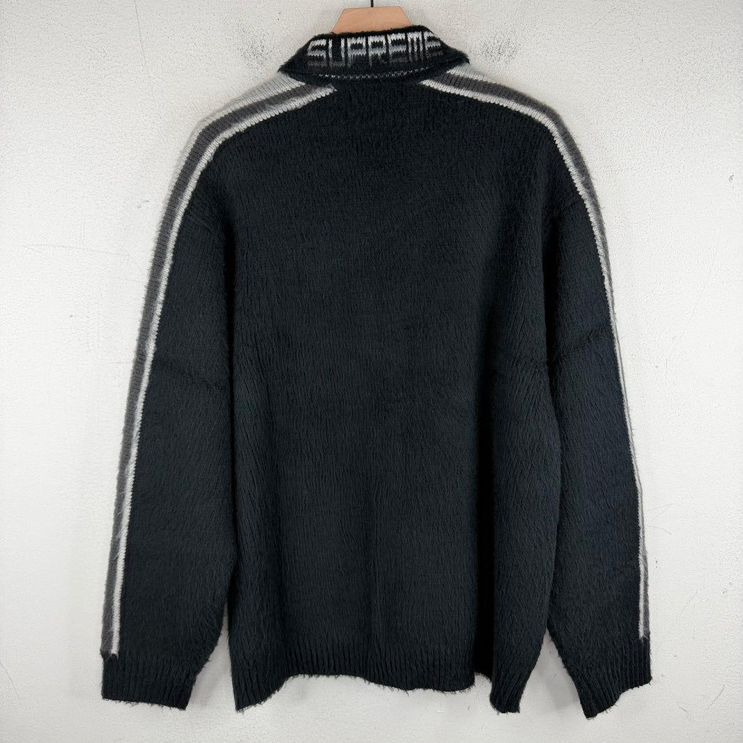 Supreme Acrylic Full-Zip Sweater