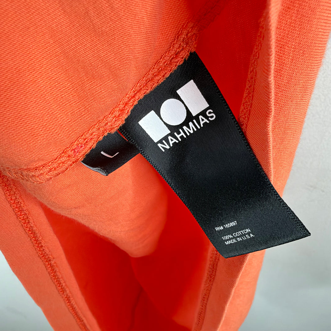 Nahmias Orange Logo T-Shirt