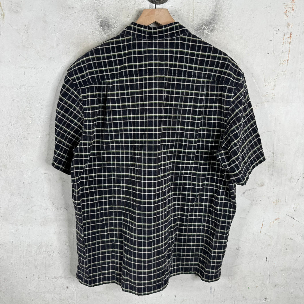 Supreme Corduroy Plaid 1/4 Zip Work Shirt