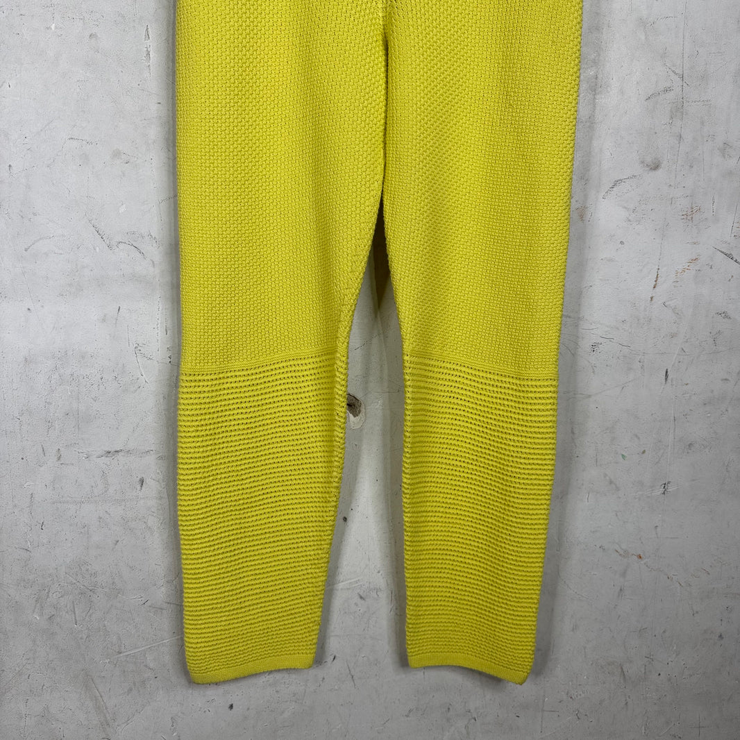 Issey Miyake Sample Yellow Knitted Pants