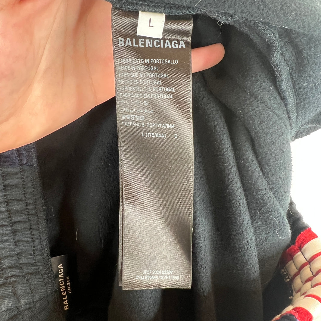 Balenciaga Unity Baggy Side Stripe Sweatpants