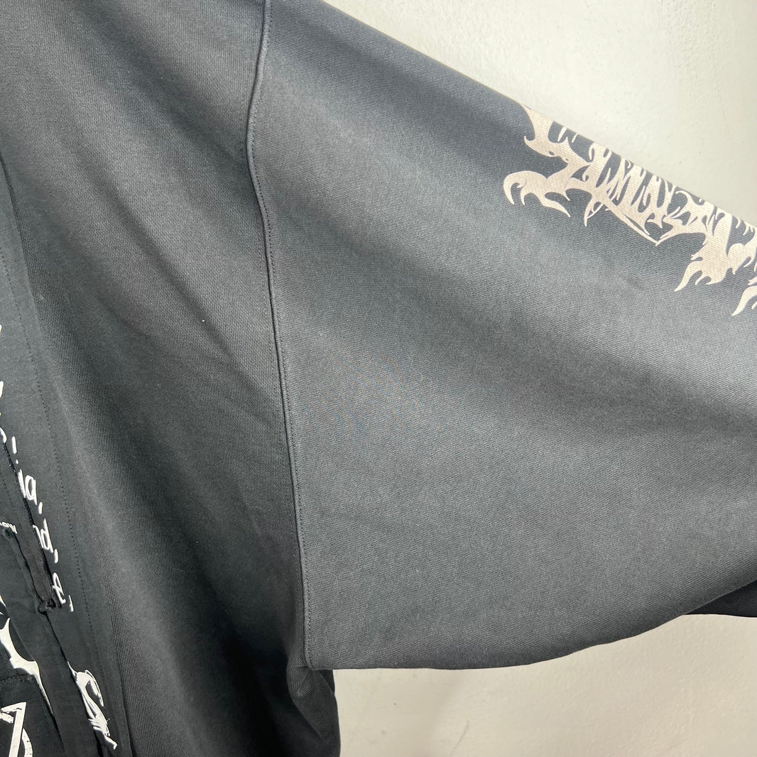 Vetements J'Adore Metal Hoodie