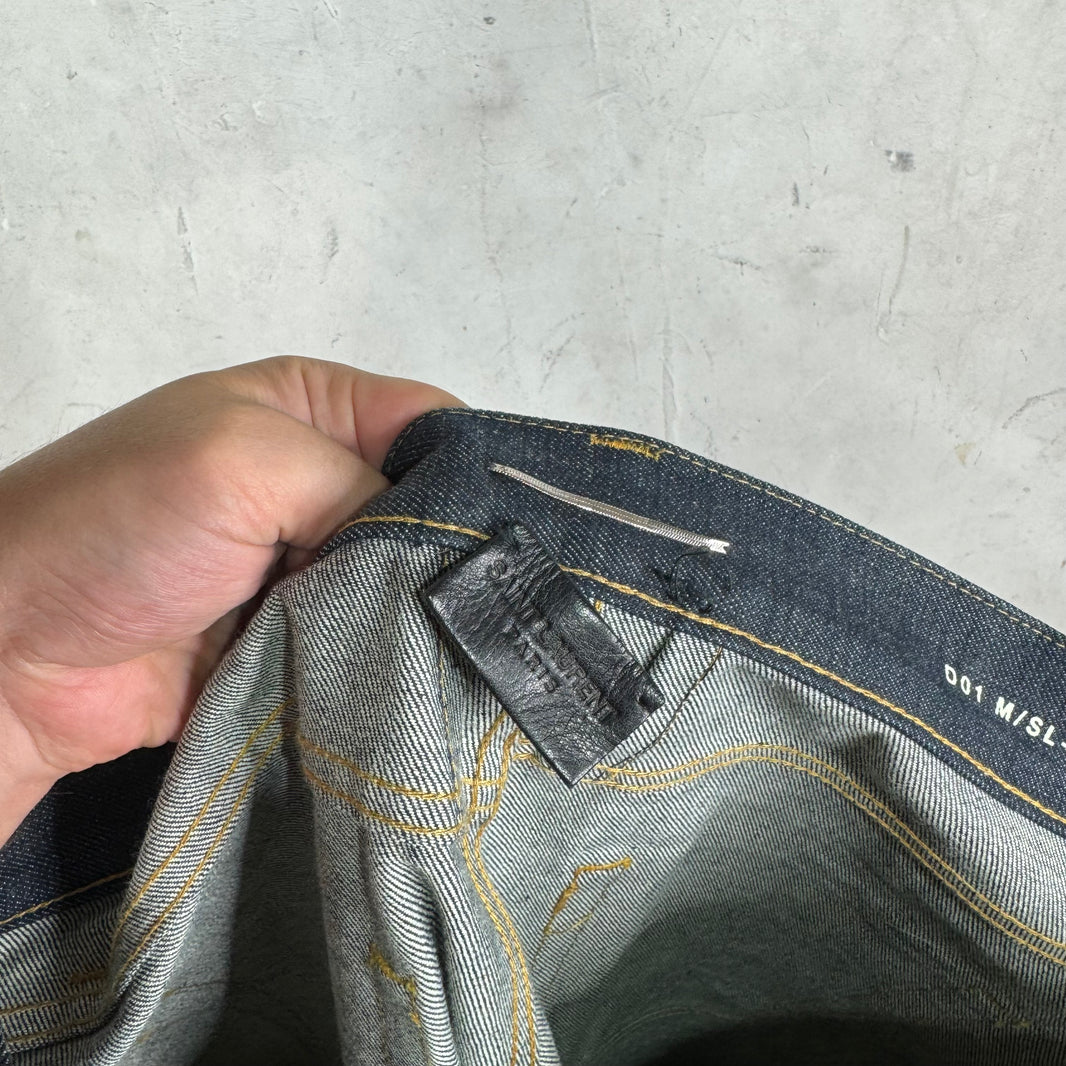 Saint Laurent D01 Raw Denim Jeans