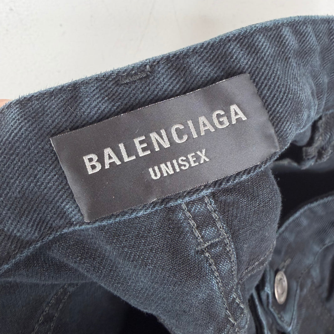 Balenciaga Convertible Flared Jeans