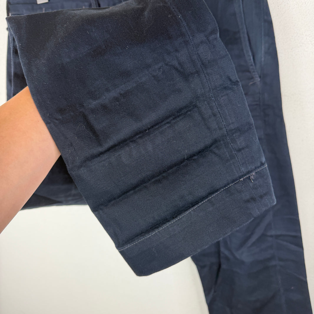 RRL Navy Slim Chino Pants