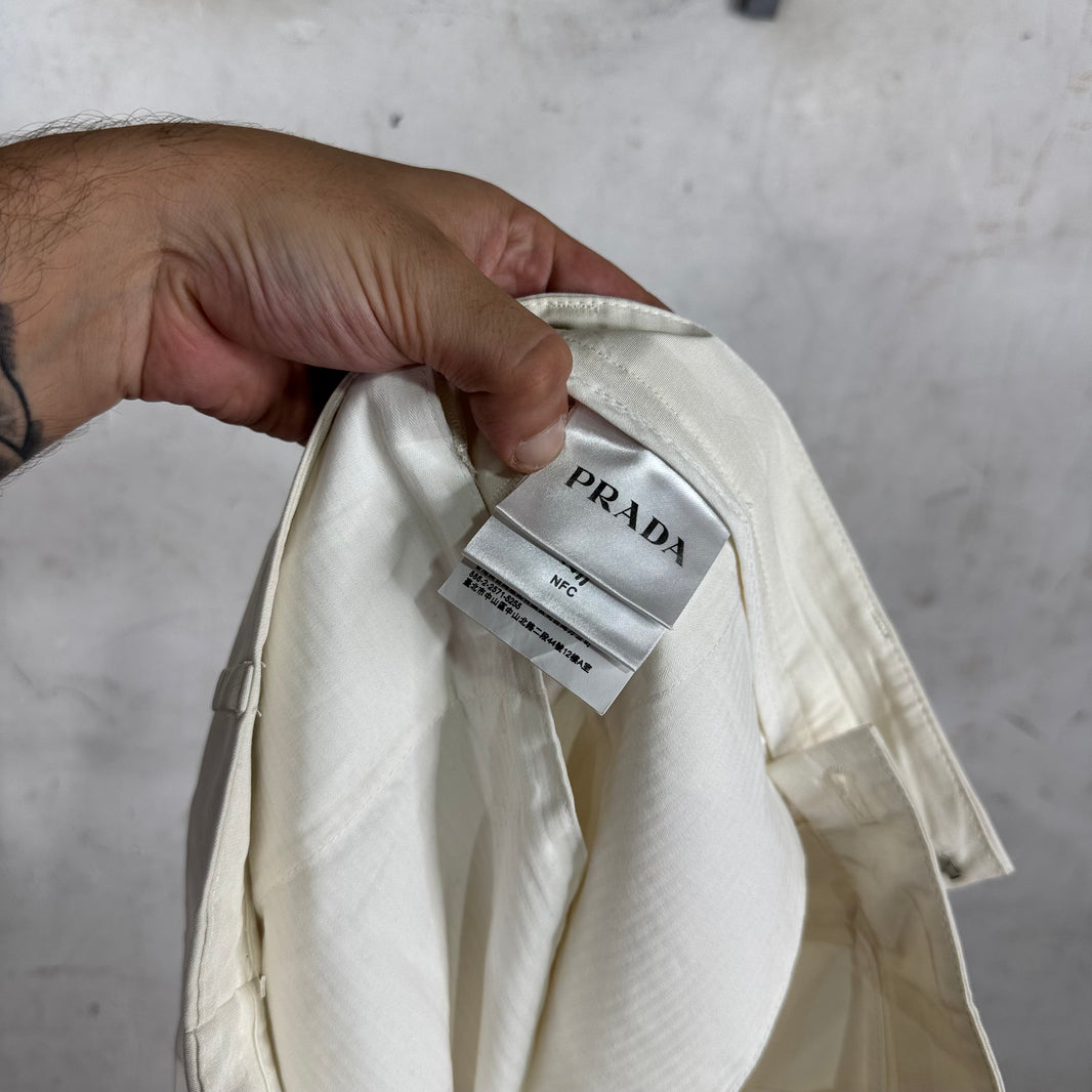 Prada Cream Trousers