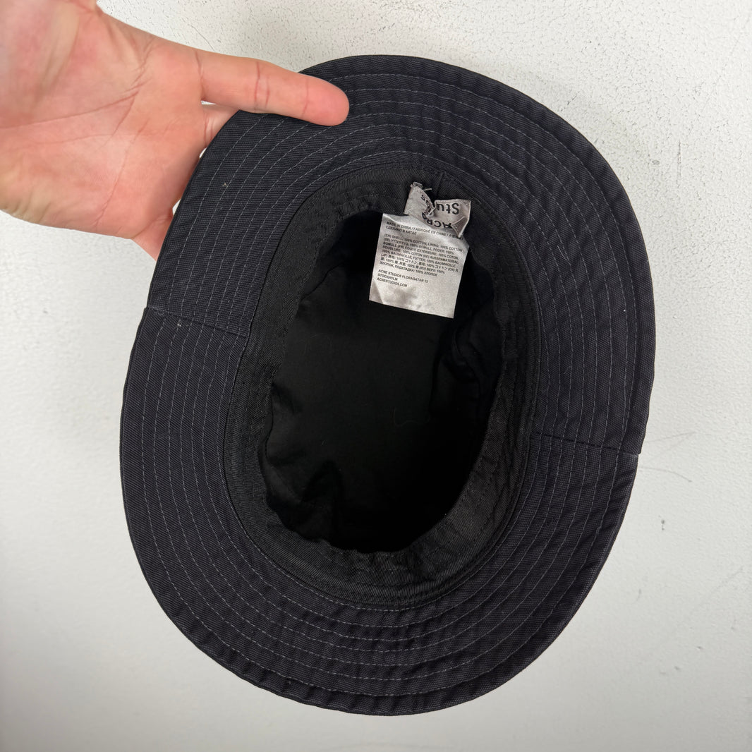 Acne Studios Navy Bucket Hat