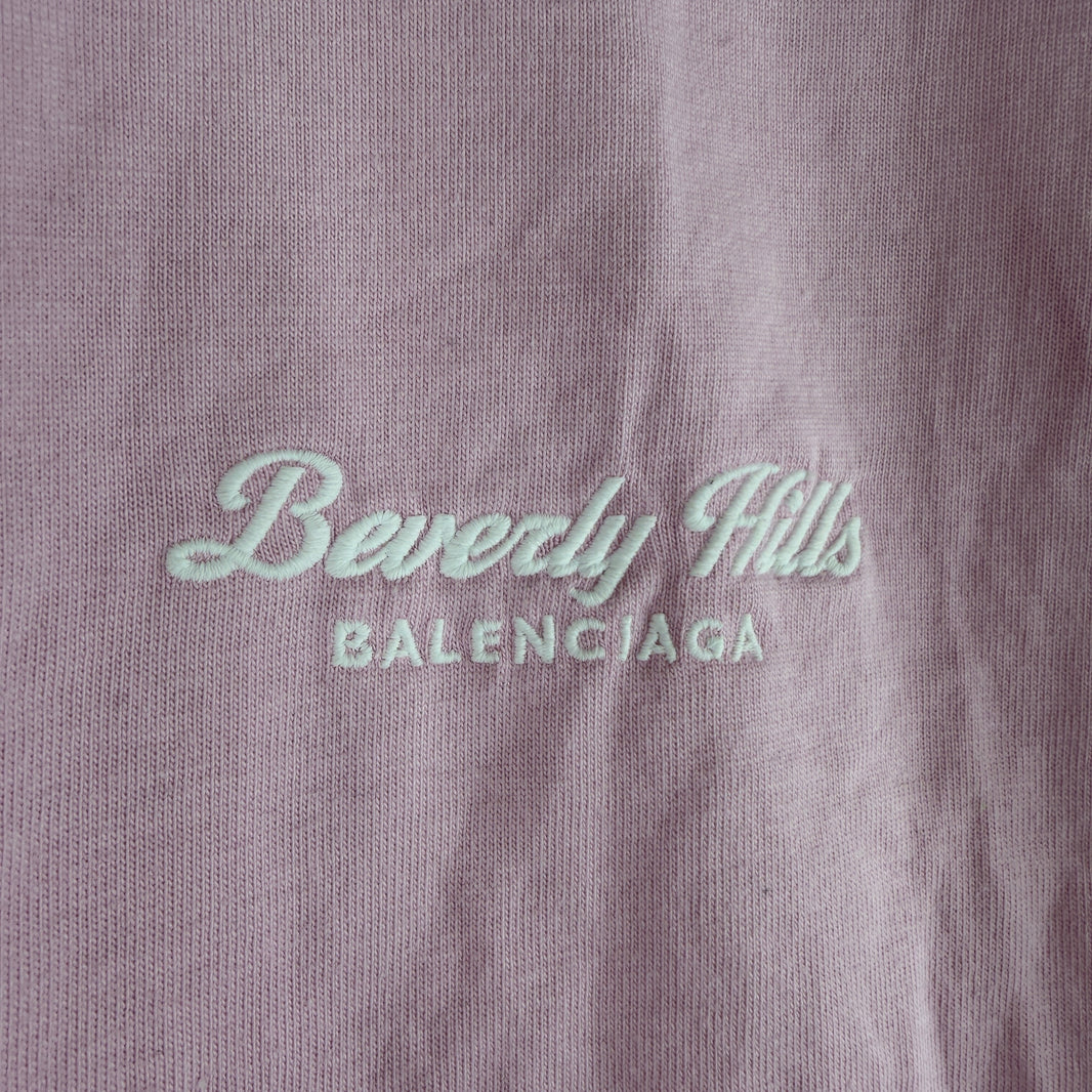 Balenciaga Sample Beverly Hills Back Knot T-Shirt