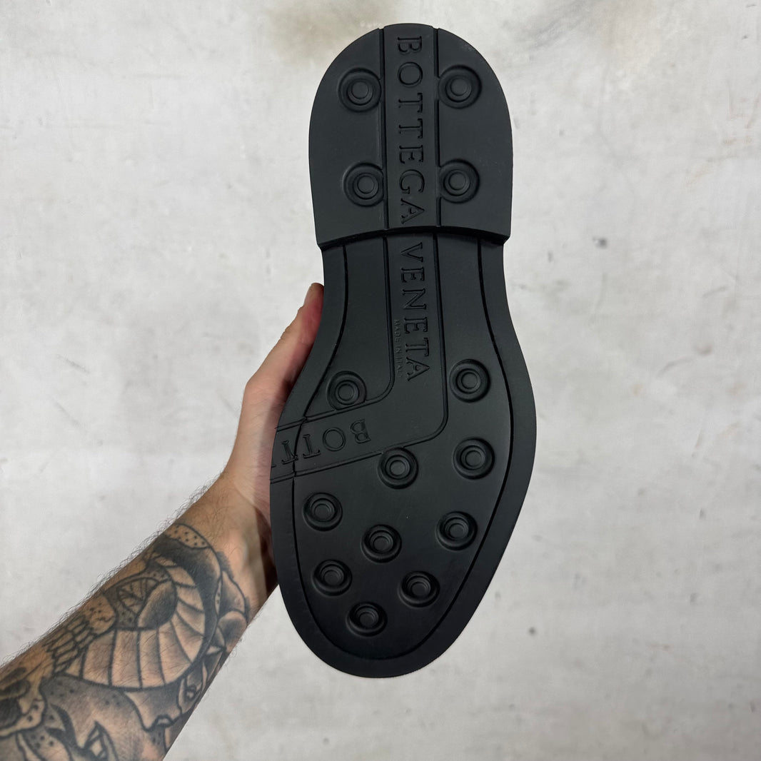 Bottega Veneta Leather Rubber Sole Derbys
