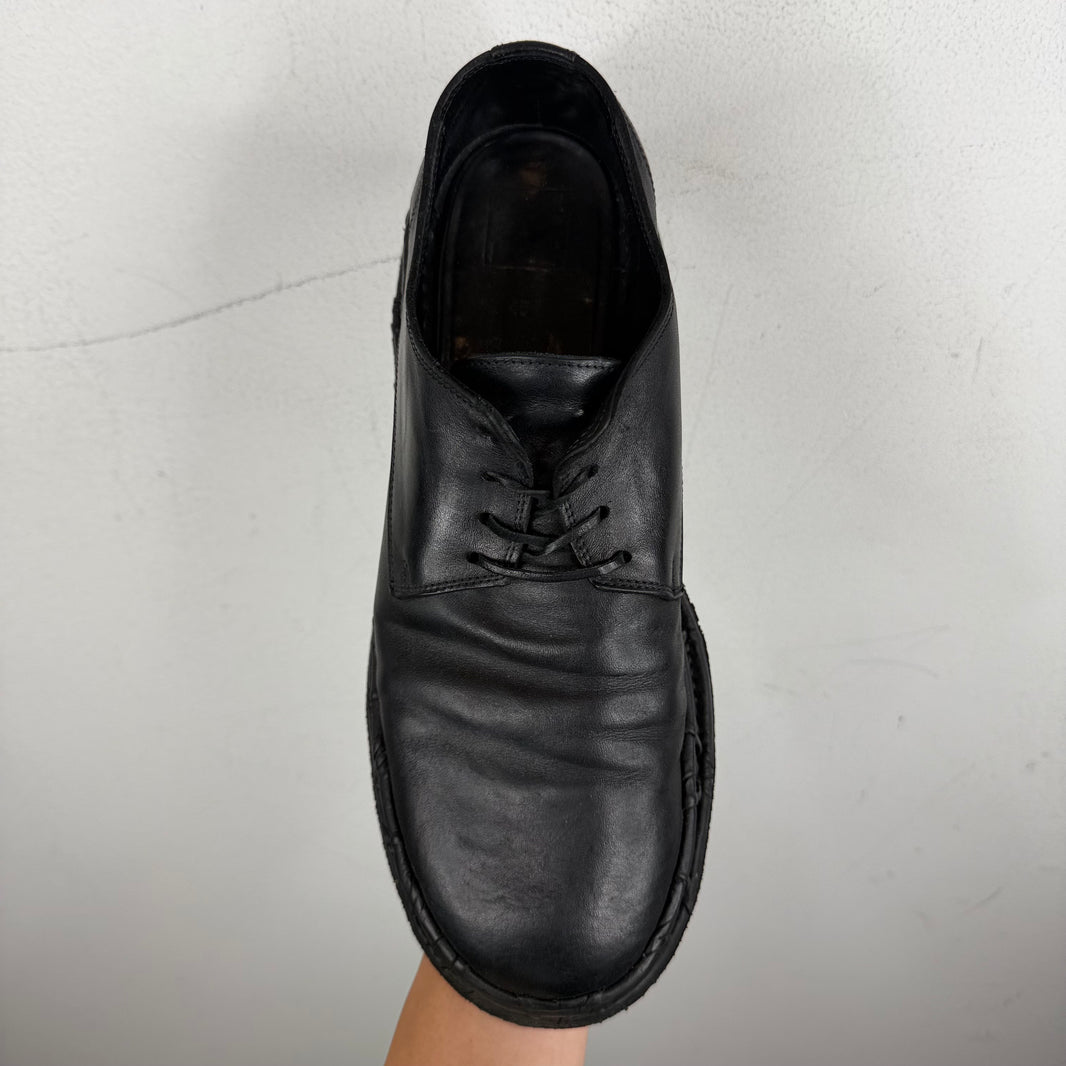 Guidi 792F Wrinkled Sole Derbies