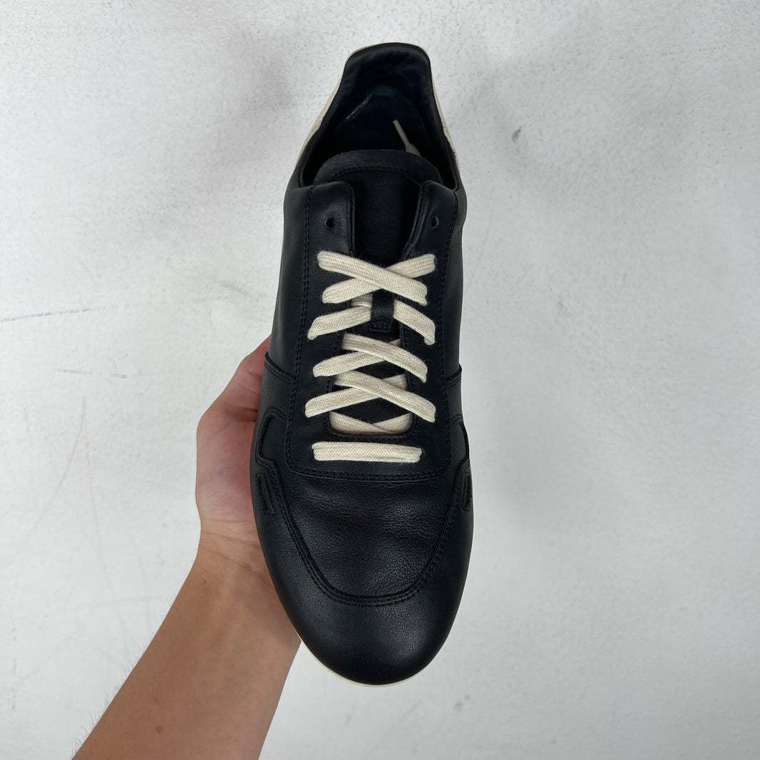 Rick Owens Black Minimal Sneakers