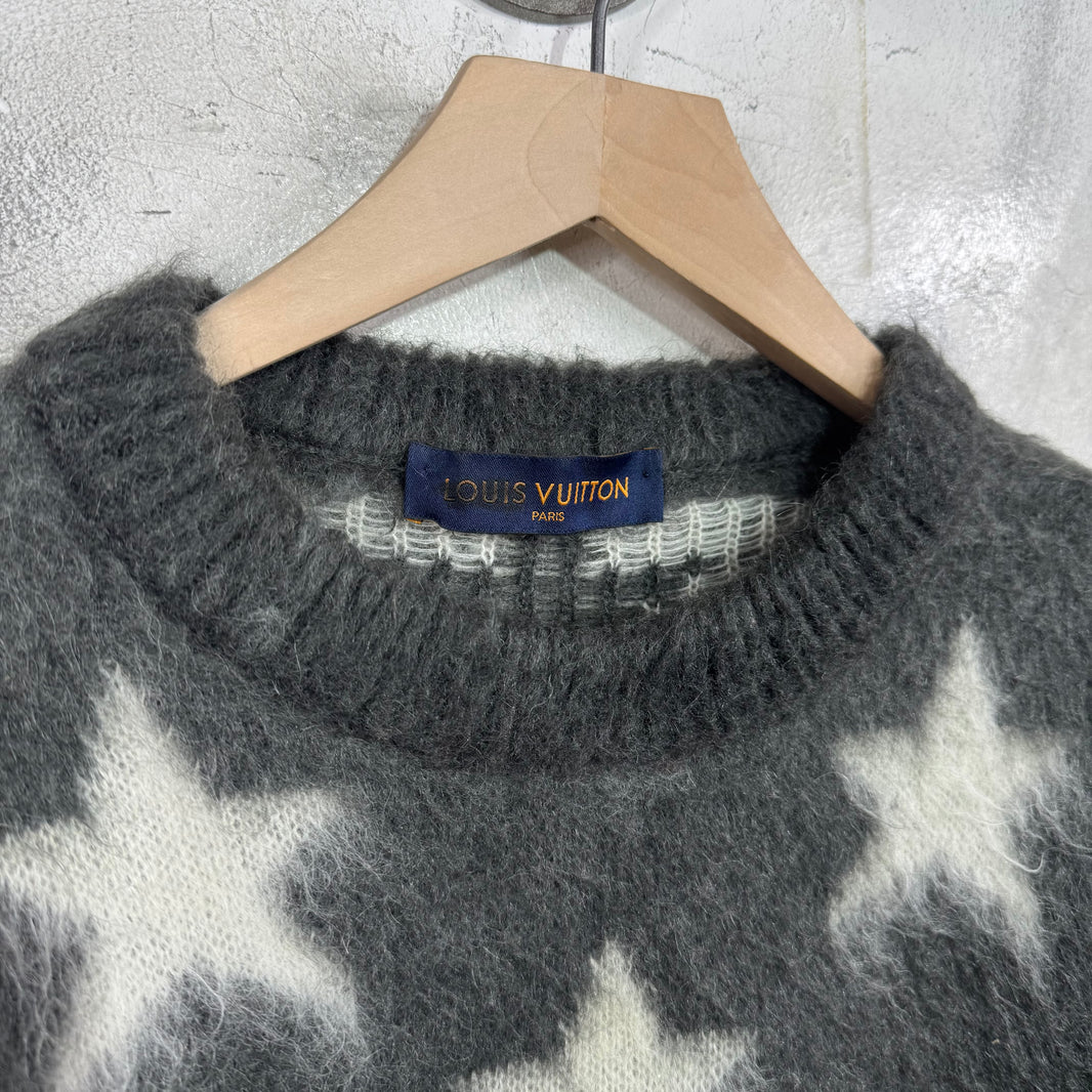 Louis Vuitton Mohair Flag Sweater