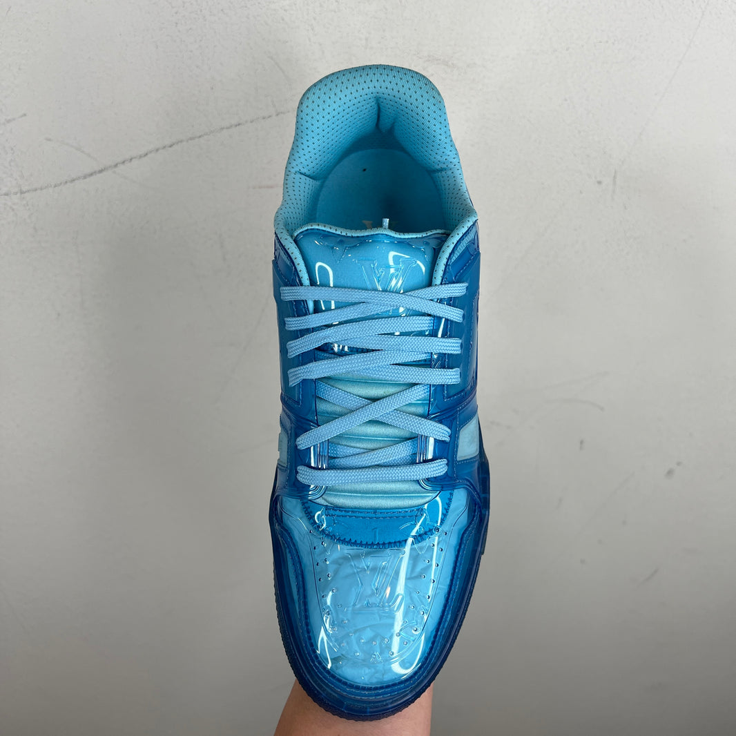 Louis Vuitton Blue Clear Trainer Lows
