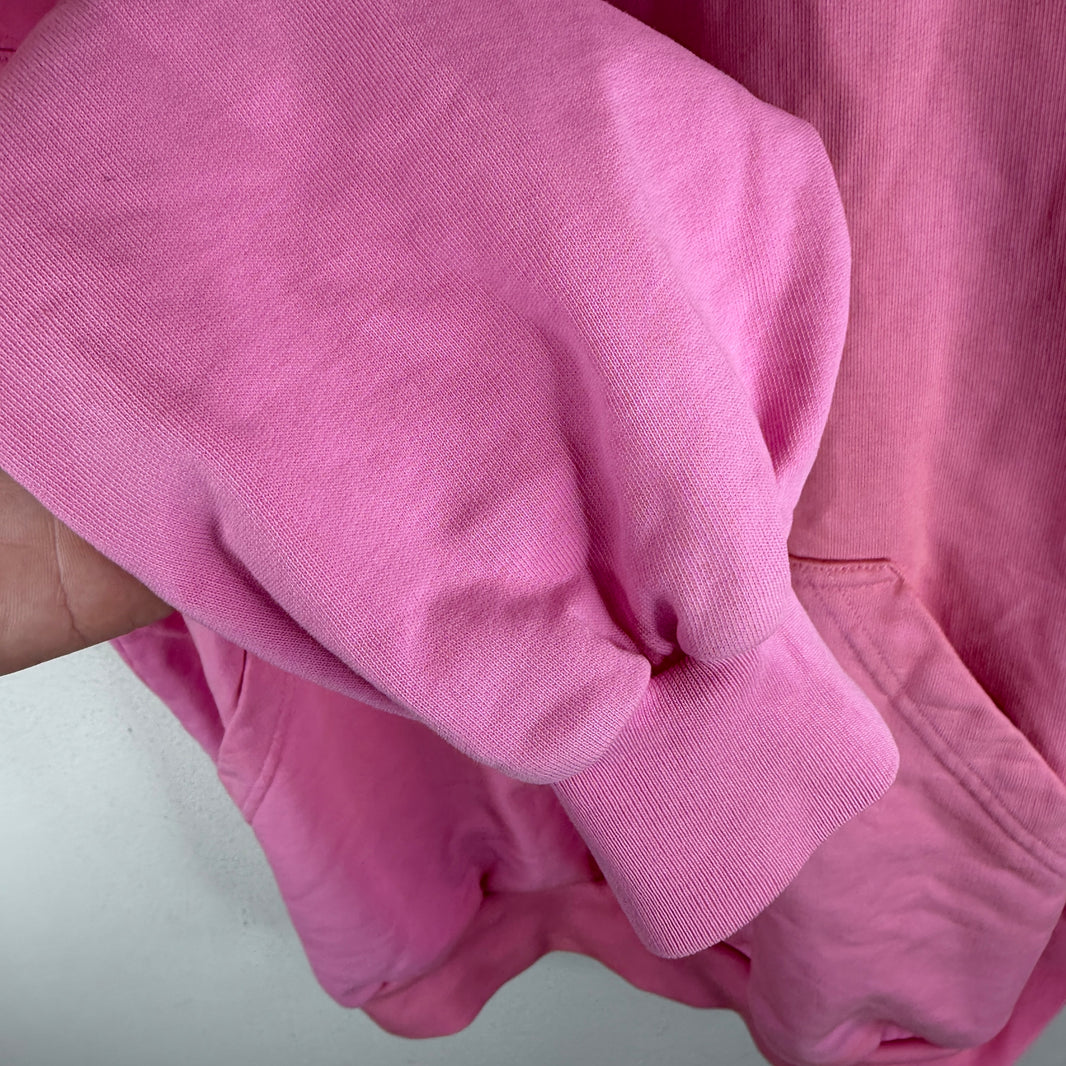 Balenciaga Pink Back Tab Hoodie