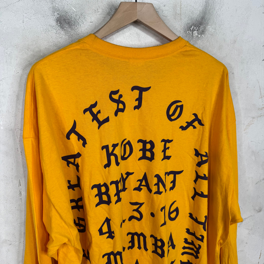 TLOP Yellow Unreleased Kobe Longsleeve T-Shirt