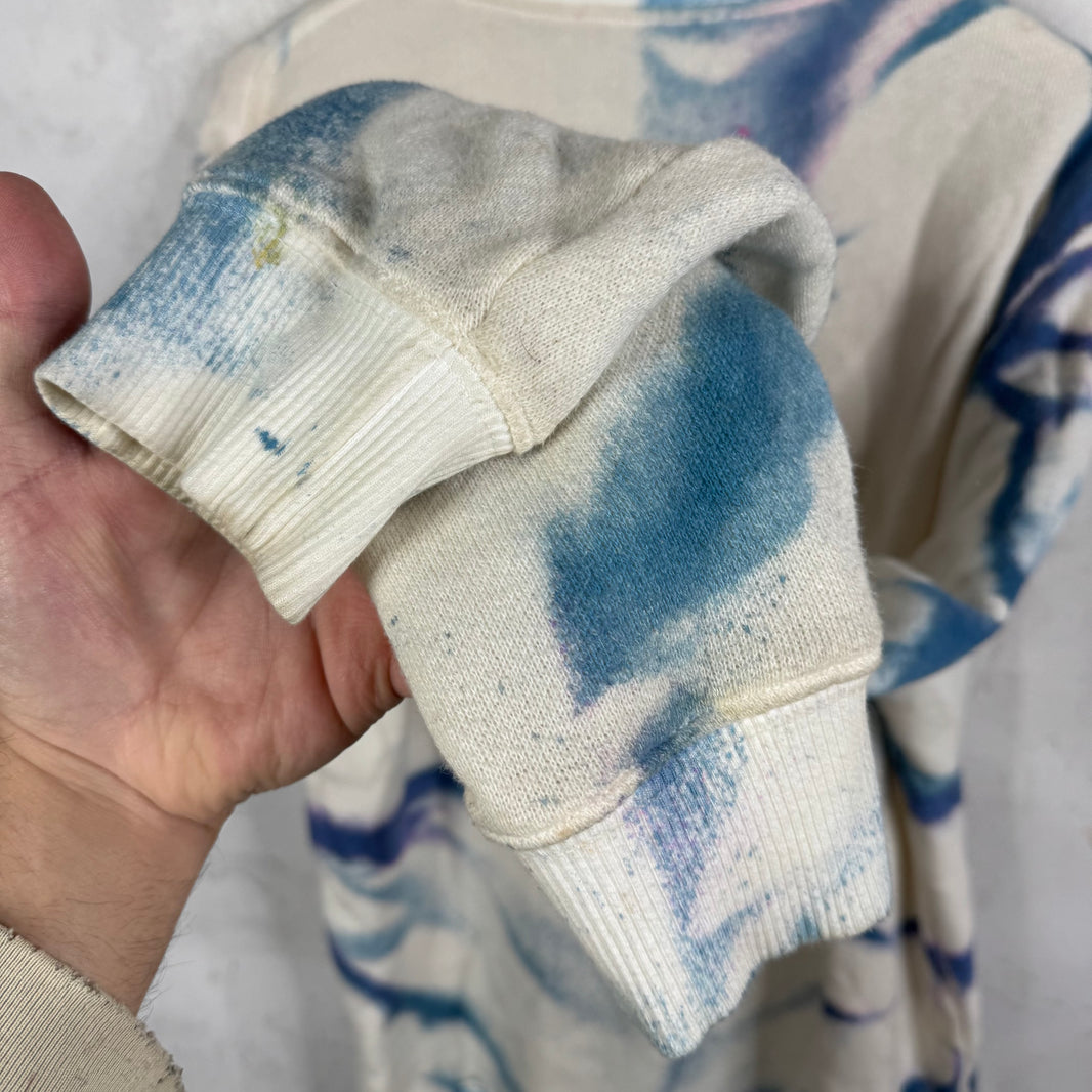 Elder Statesman Cashmere Blended Dyed Crewneck