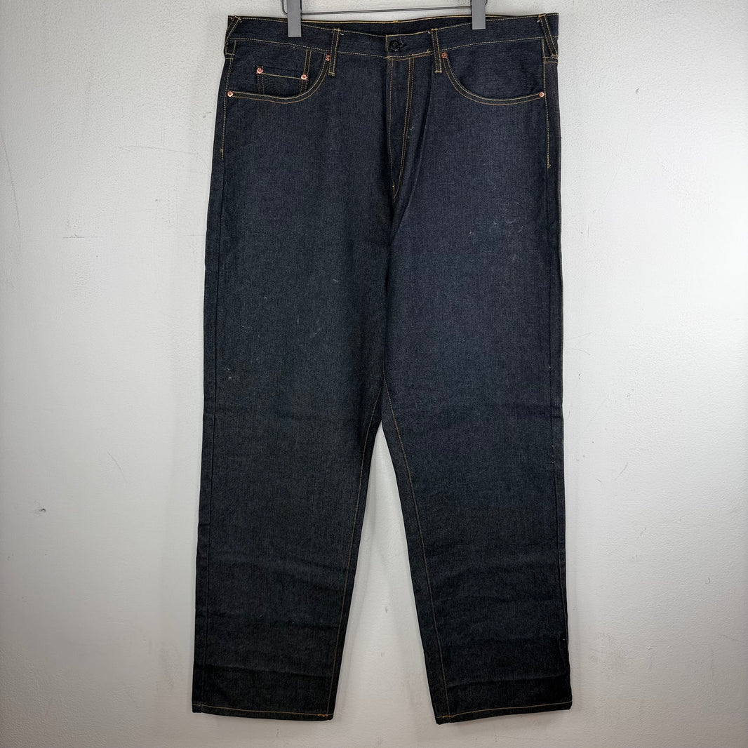 Vintage Red Monkey Back Pocket Embroidered Jeans