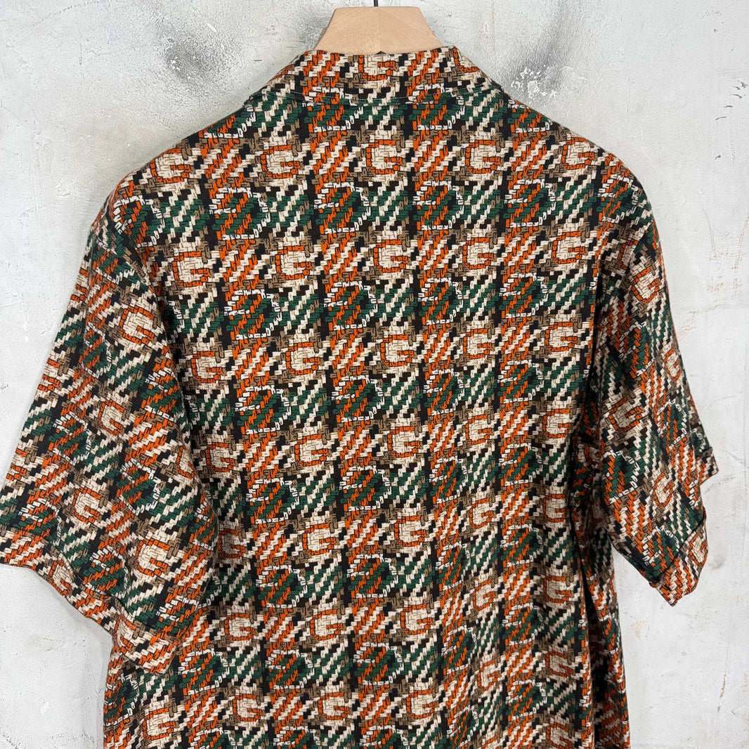 Gucci Woven Canvas S/S Shirt