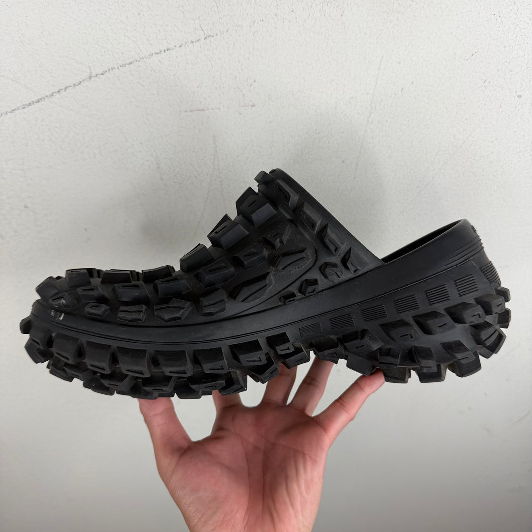 Balenciaga Black Defender Clogs