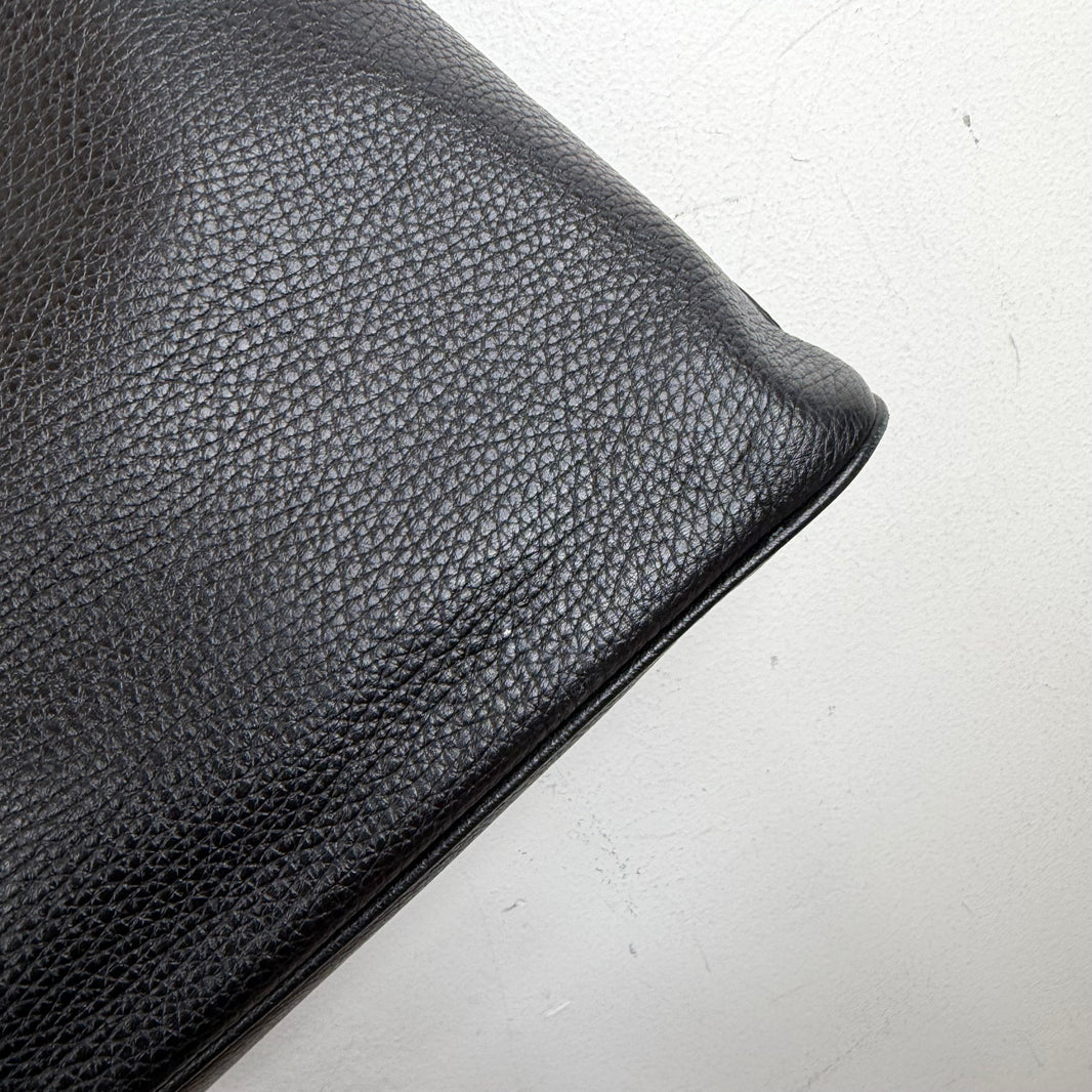 Margiela Black Leather Side Bag