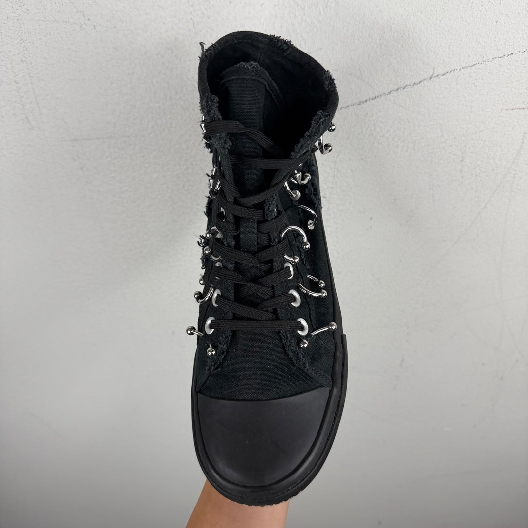 Balenciaga Pierced Paris High Top Sneakers