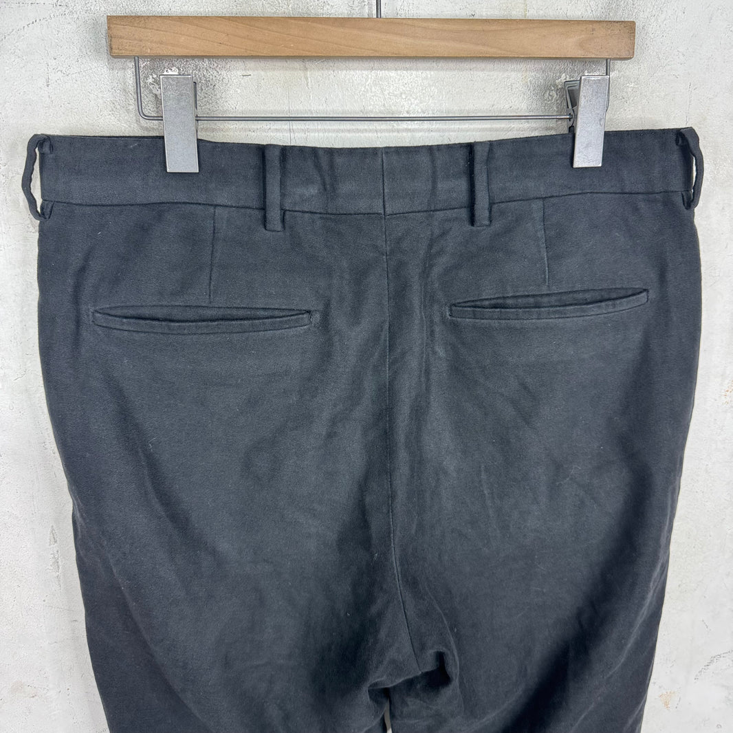 The Row Brushed Cotton/Cashmere Pants