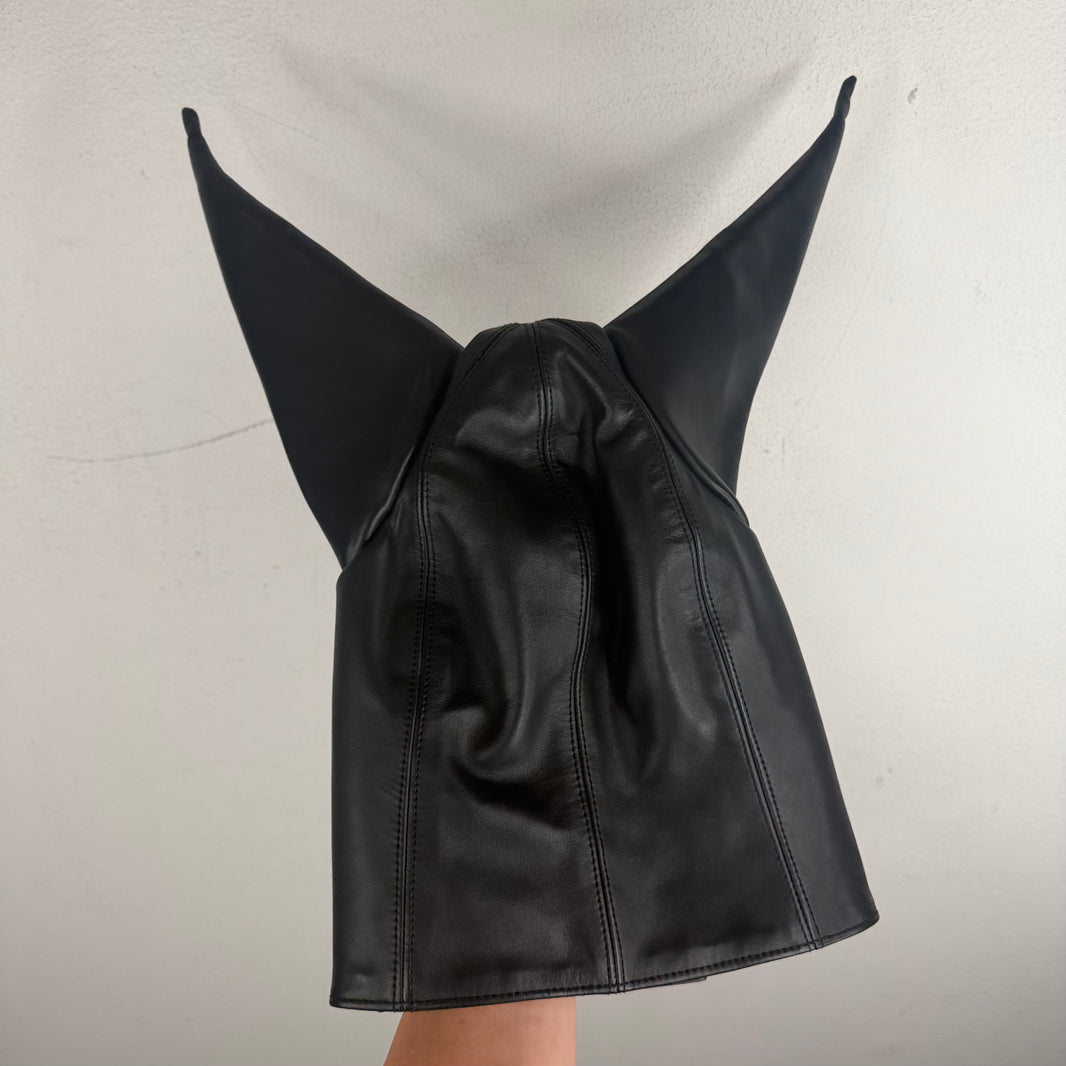 Shayne Oliver Group Leather Dunce Cap