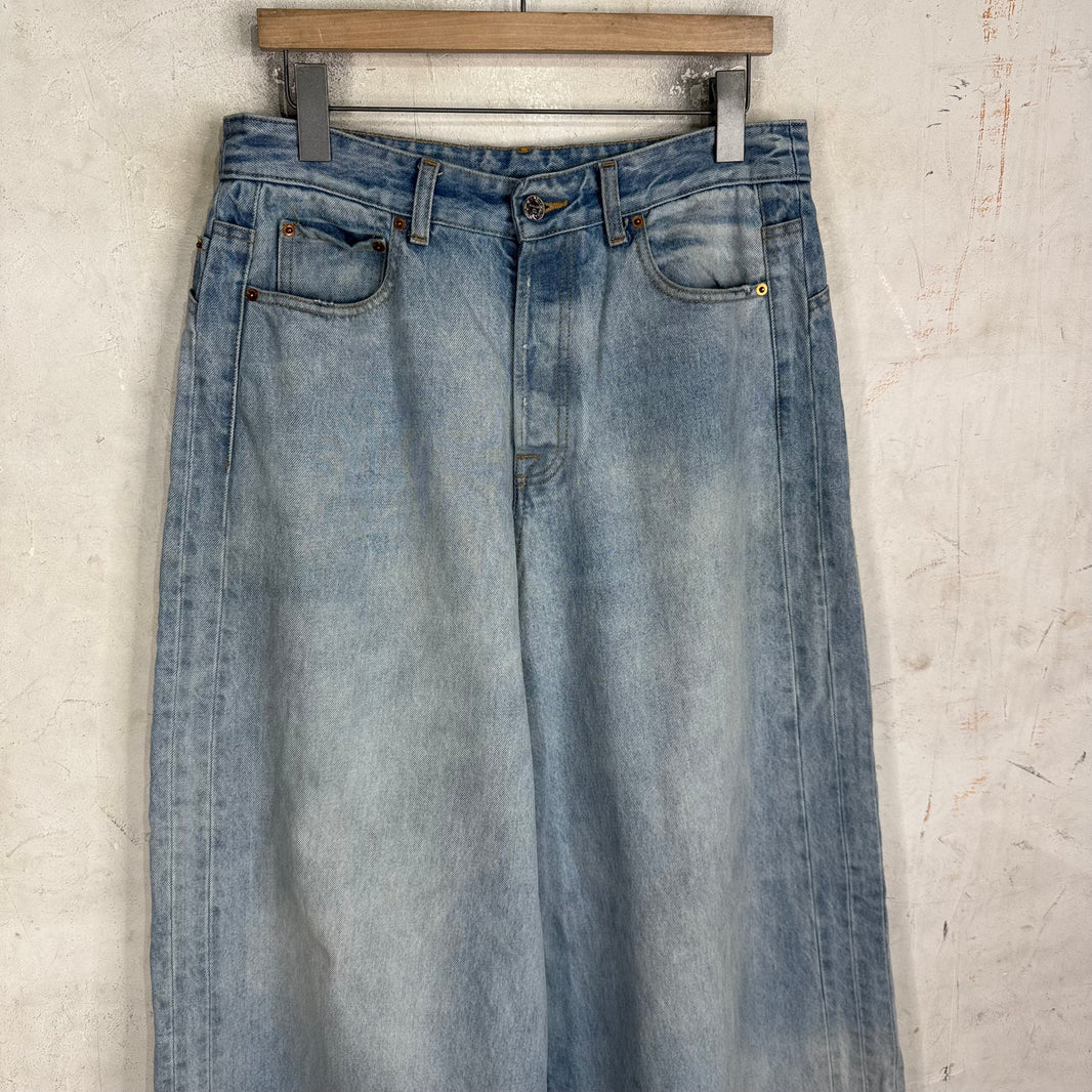 Vetements Lightwash Raver Jeans