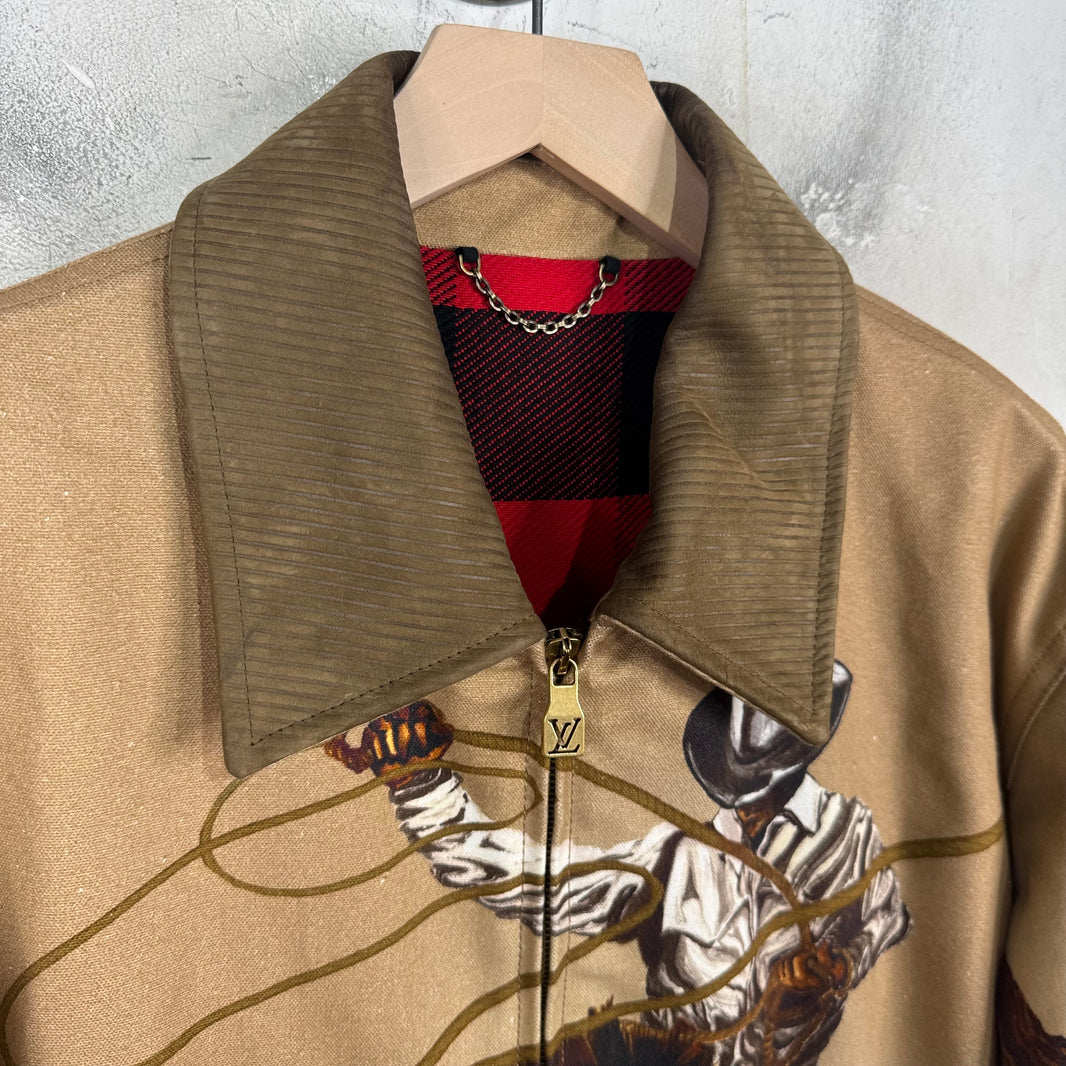 Louis Vuitton Western Cowboy Lined Work Jacket