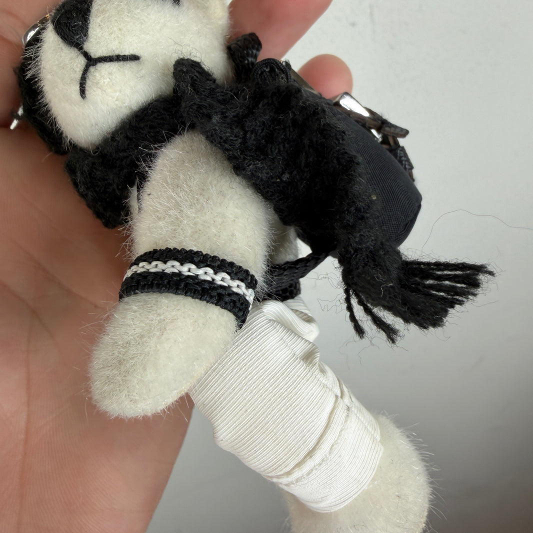 Prada Skier Bear Keychain