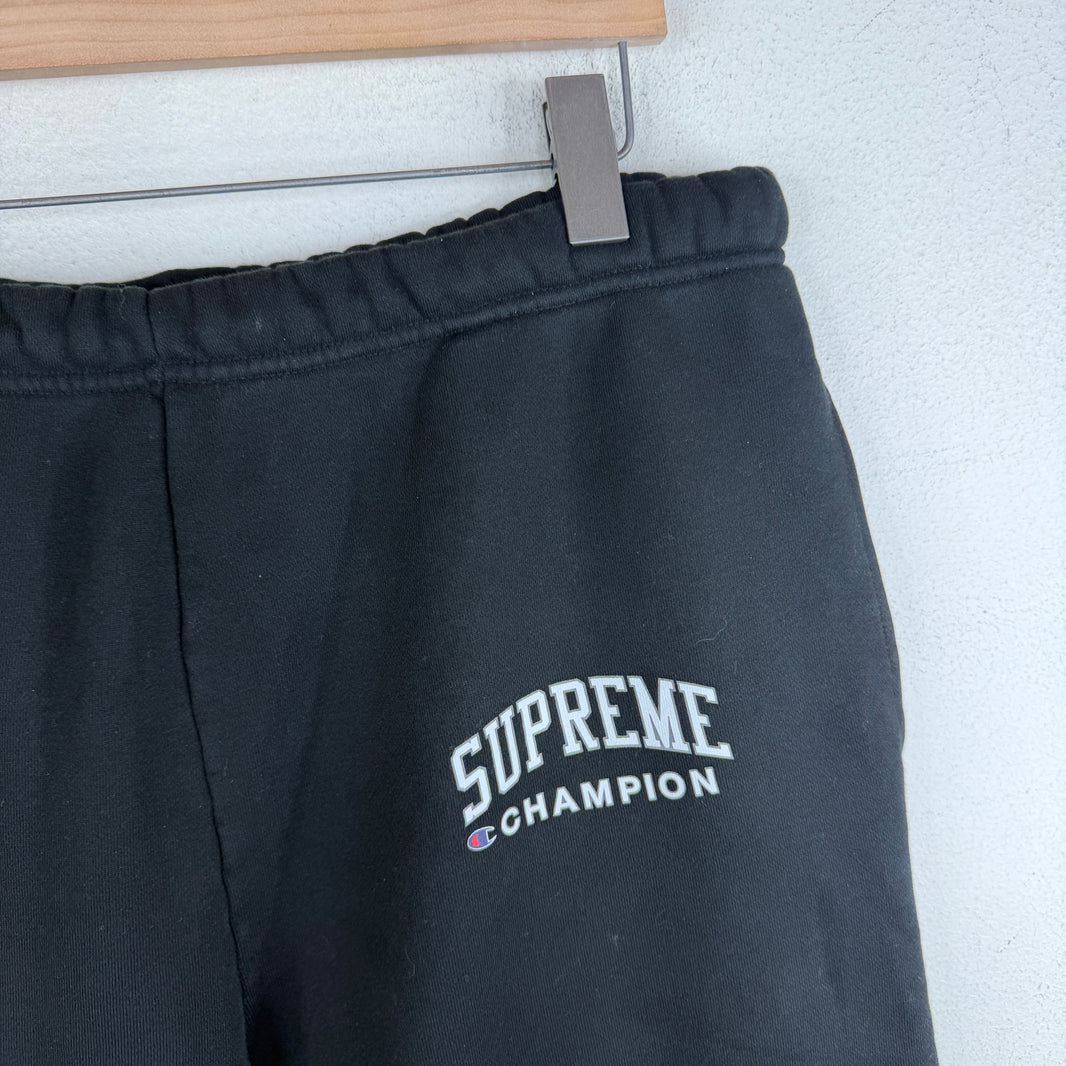 Supreme Champion Black Sweatpants