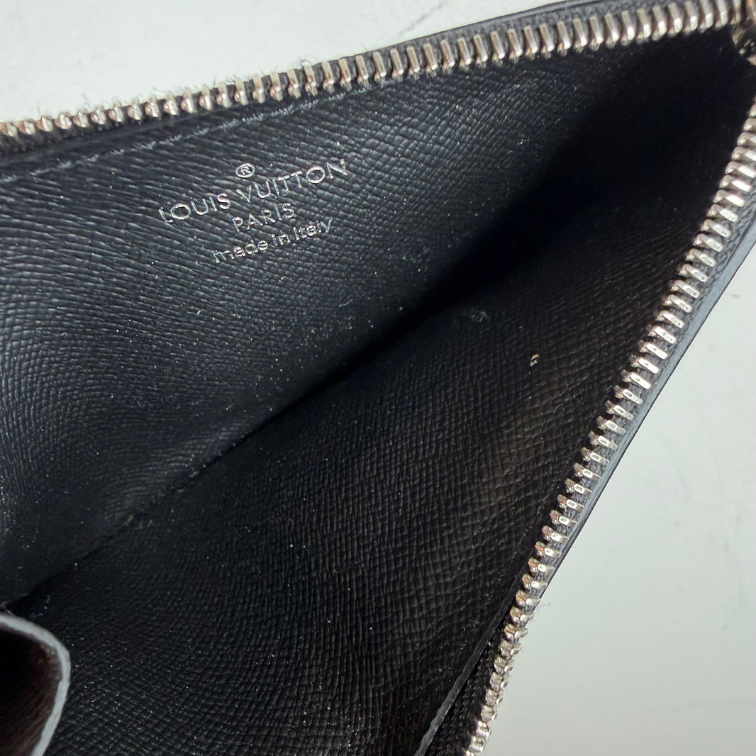 Louis Vuitton Black Monogram Coin Card Holder