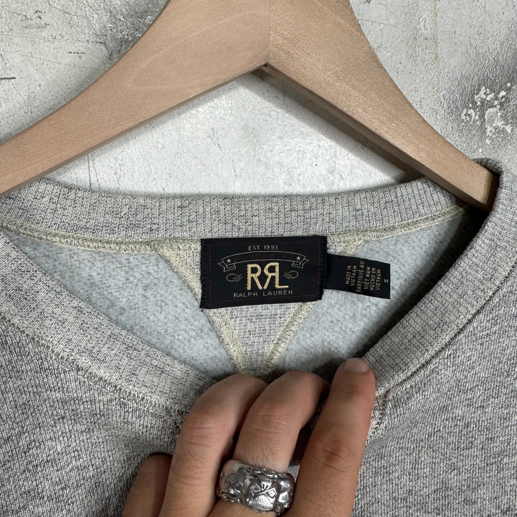 RRL Grey Crewneck