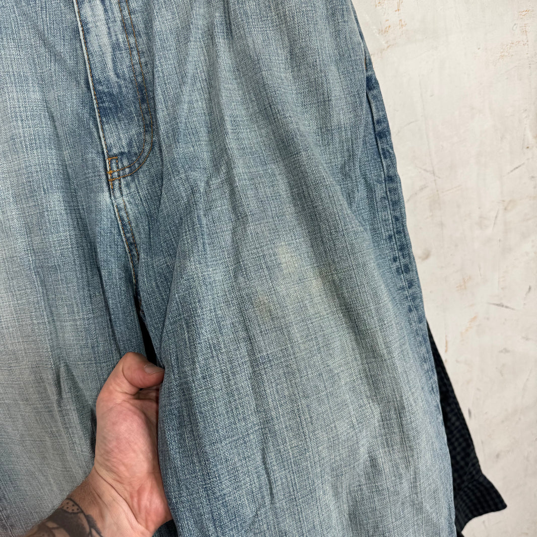 Balenciaga Flannel Attachment Jeans