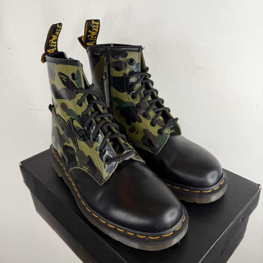 Bape Doc Marten 1460 Zip Boots