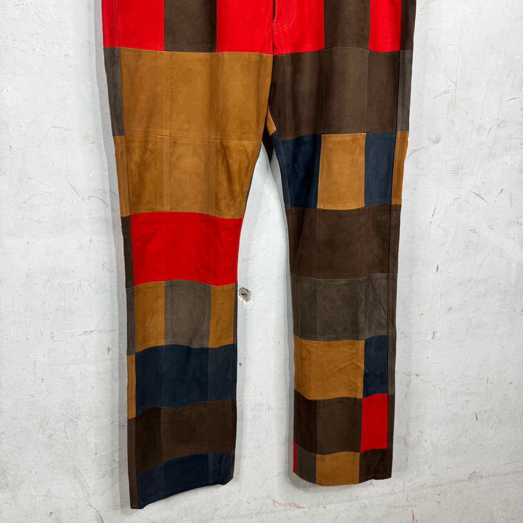 Denim Tears Suede Patchwork Pants