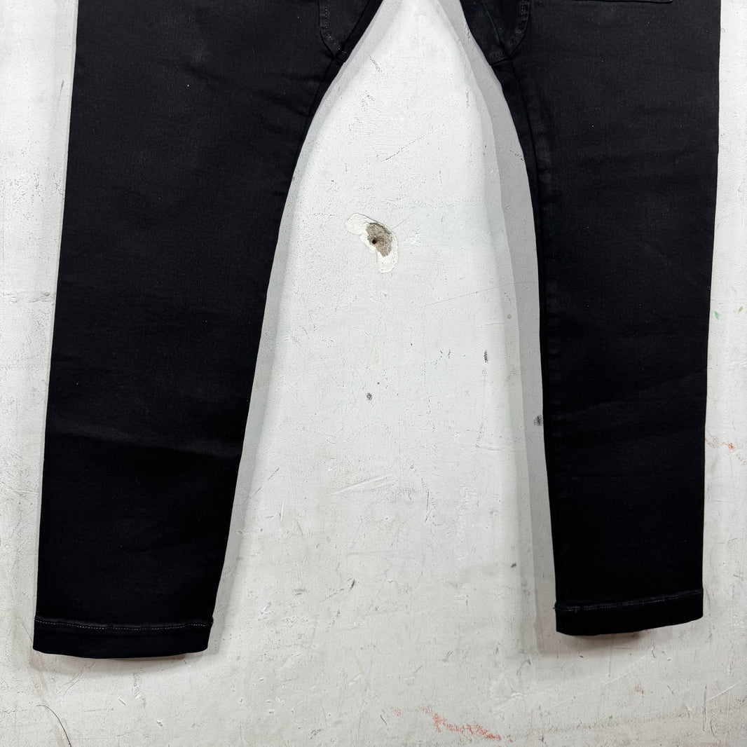 DRKSHDW Waxed Creatch Cargos