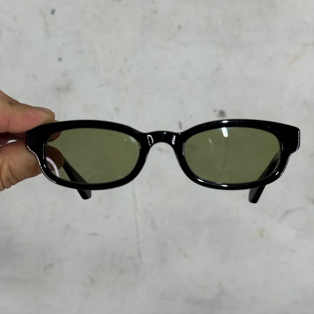 Chrome Hearts Glossy Black 50 Lowrider Sunglasses