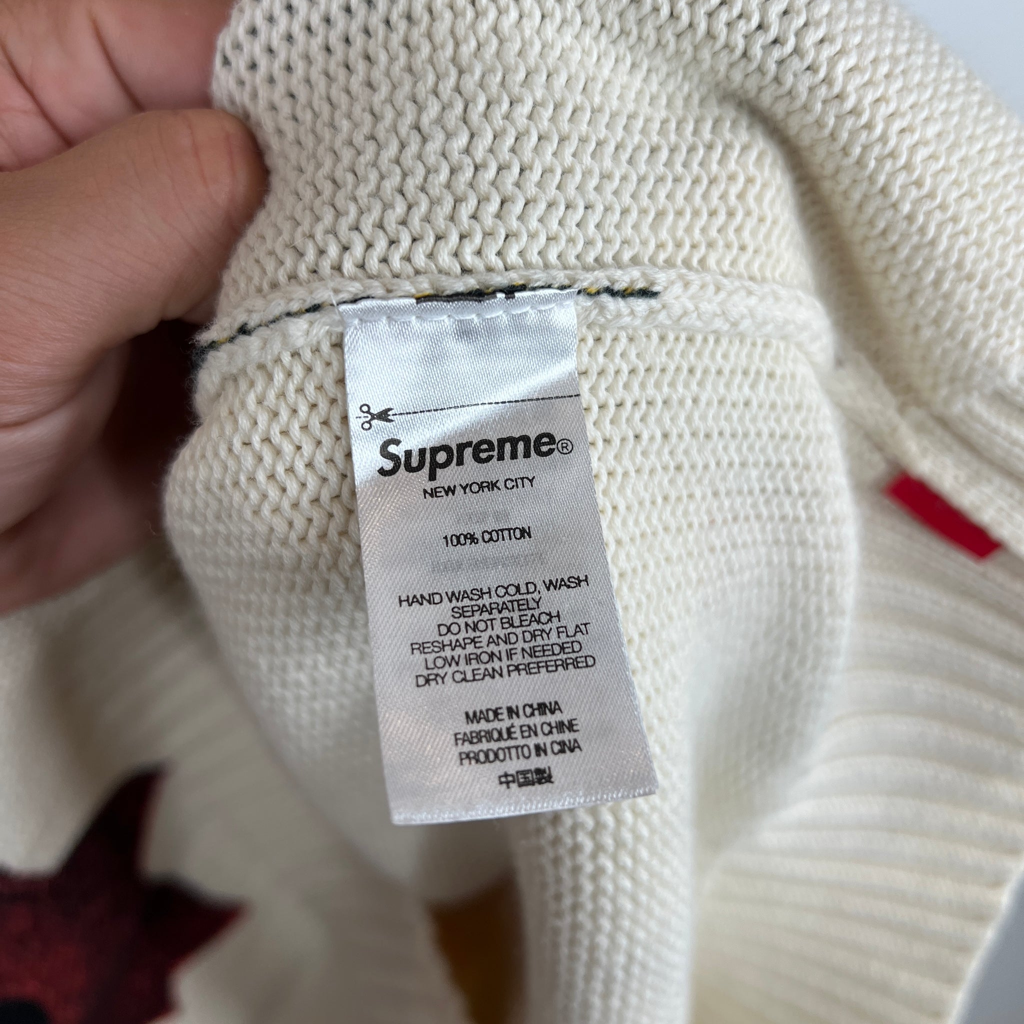 Supreme Nate Lowman Sweater