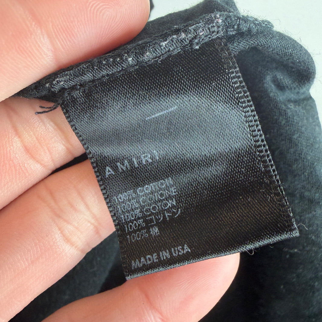 Amiri Cracked Logo T-Shirt