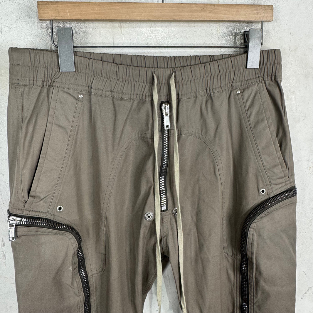 Rick Owens Phlegethon Dust Canvas Bauhaus Jogger