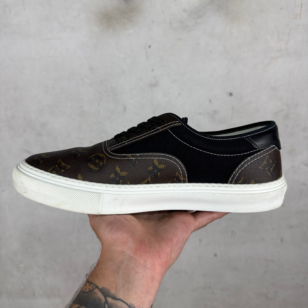 Louis Vuitton Brown Double Monogram Trocaderos