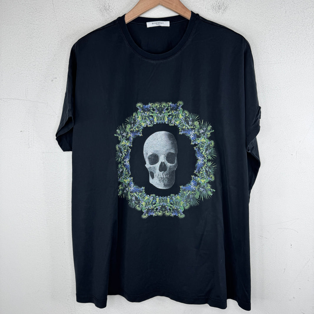 Givenchy Floral Skull T-Shirt