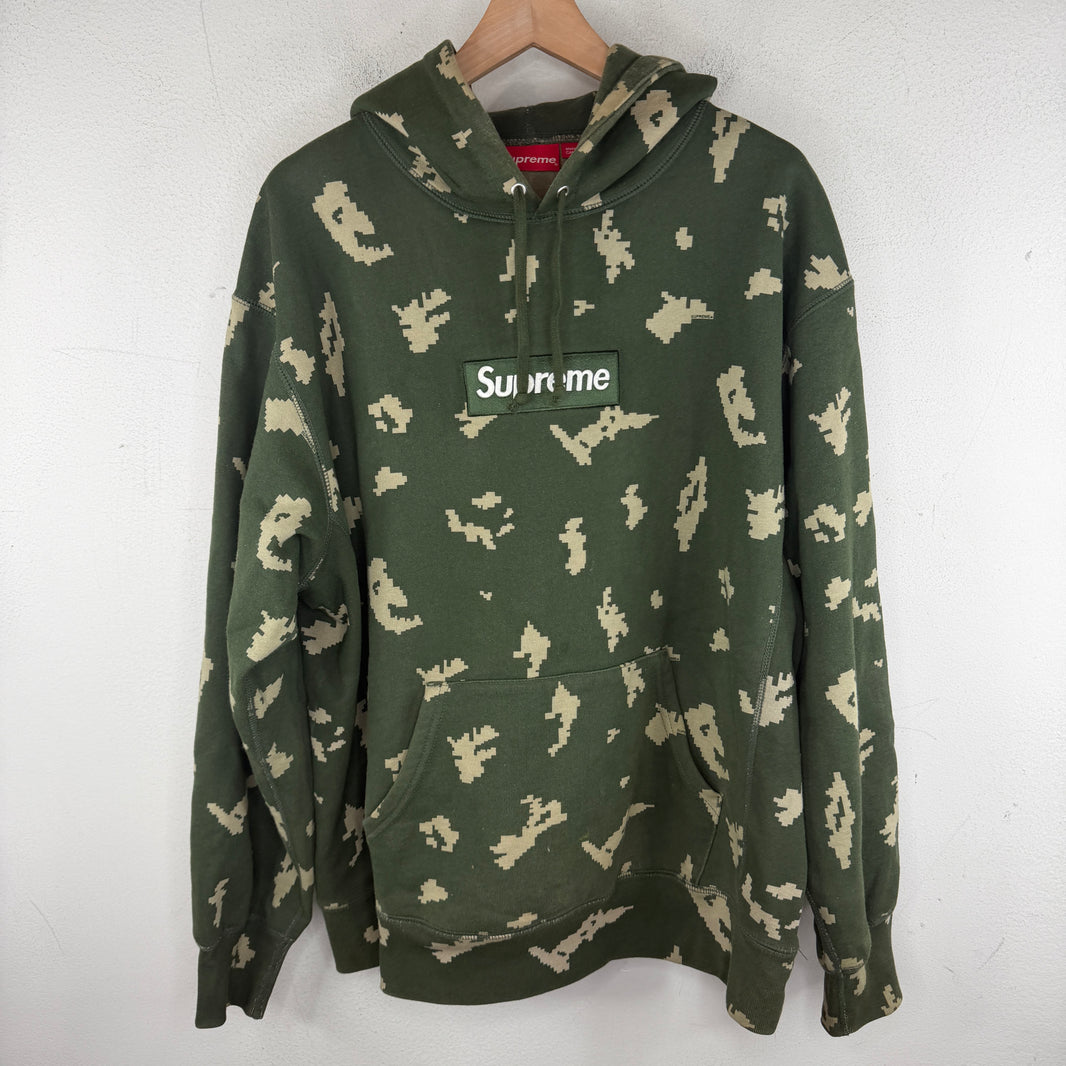 Supreme Digi Camo Box Logo Hoodie