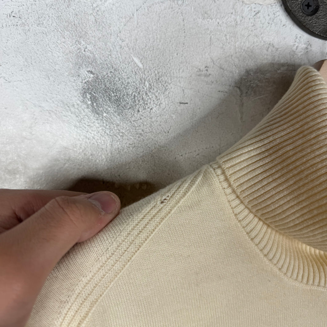 Stone Island Cream Turtleneck Sweater